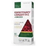 Monakolina (fermentowany czerwony ryż) z karczochem 80kaps Medica Herbs